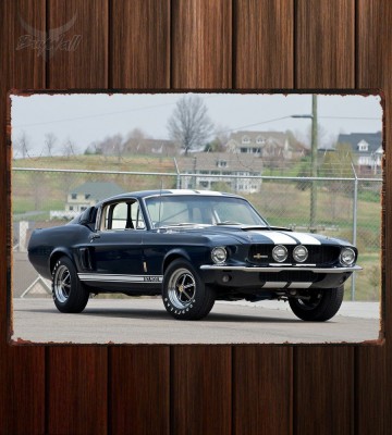 Металлическая табличка Shelby GT500 592